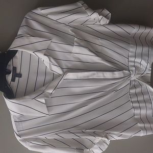 Madison pinstrip, tunic top